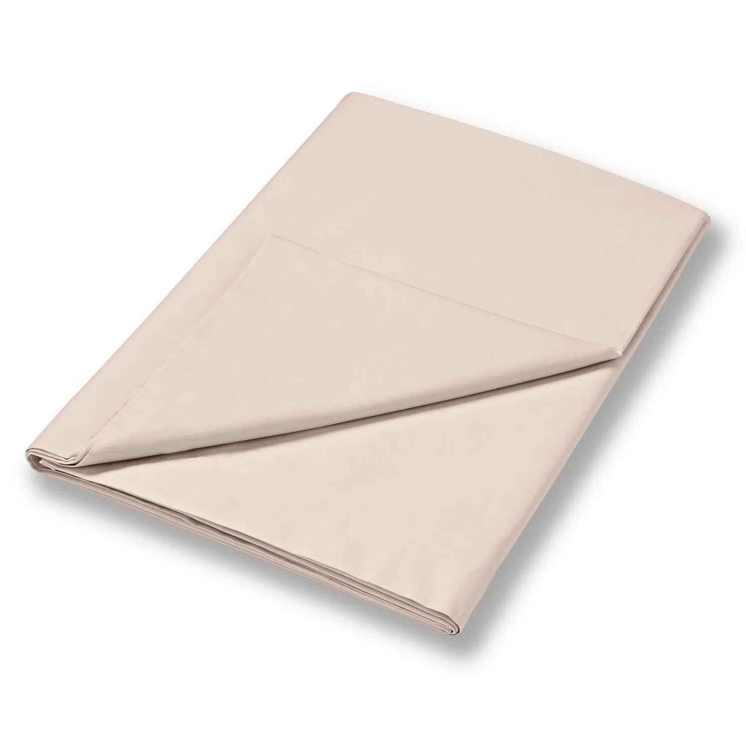 400 Thread Count Sateen Flat Sheet 100% Cotton - Natural Oyster