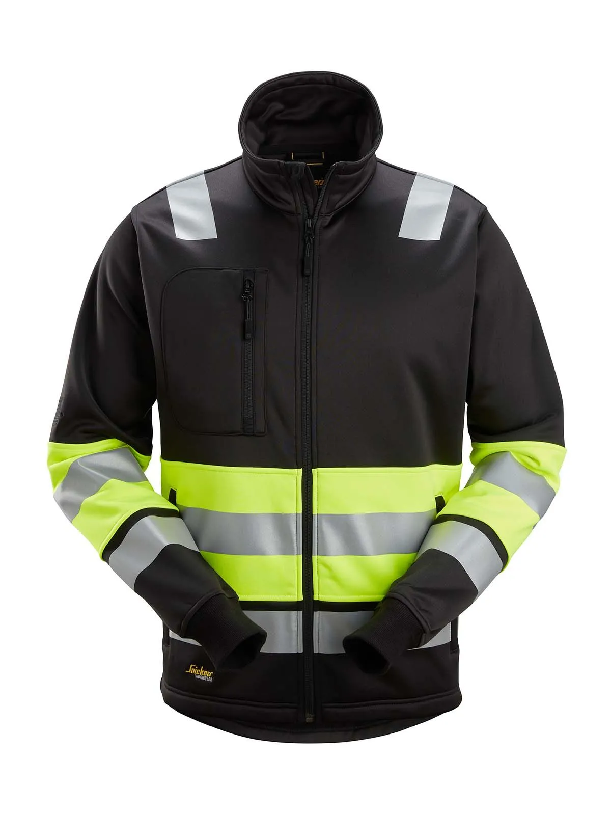 8034 High Vis Work Jacket Full Zip Class 1 - Snickers