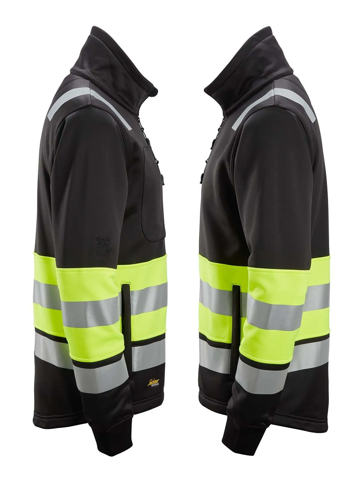 8034 High Vis Work Jacket Full Zip Class 1 - Snickers