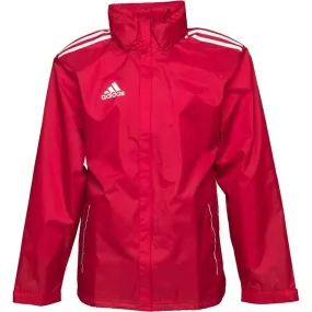 adidas Core 11 Rain Jacket - Red/White