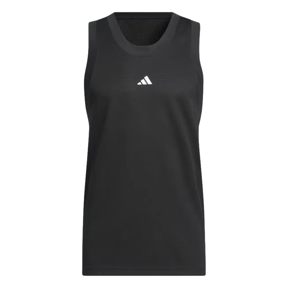 Adidas Men's Legends Tank Top (Black/White)