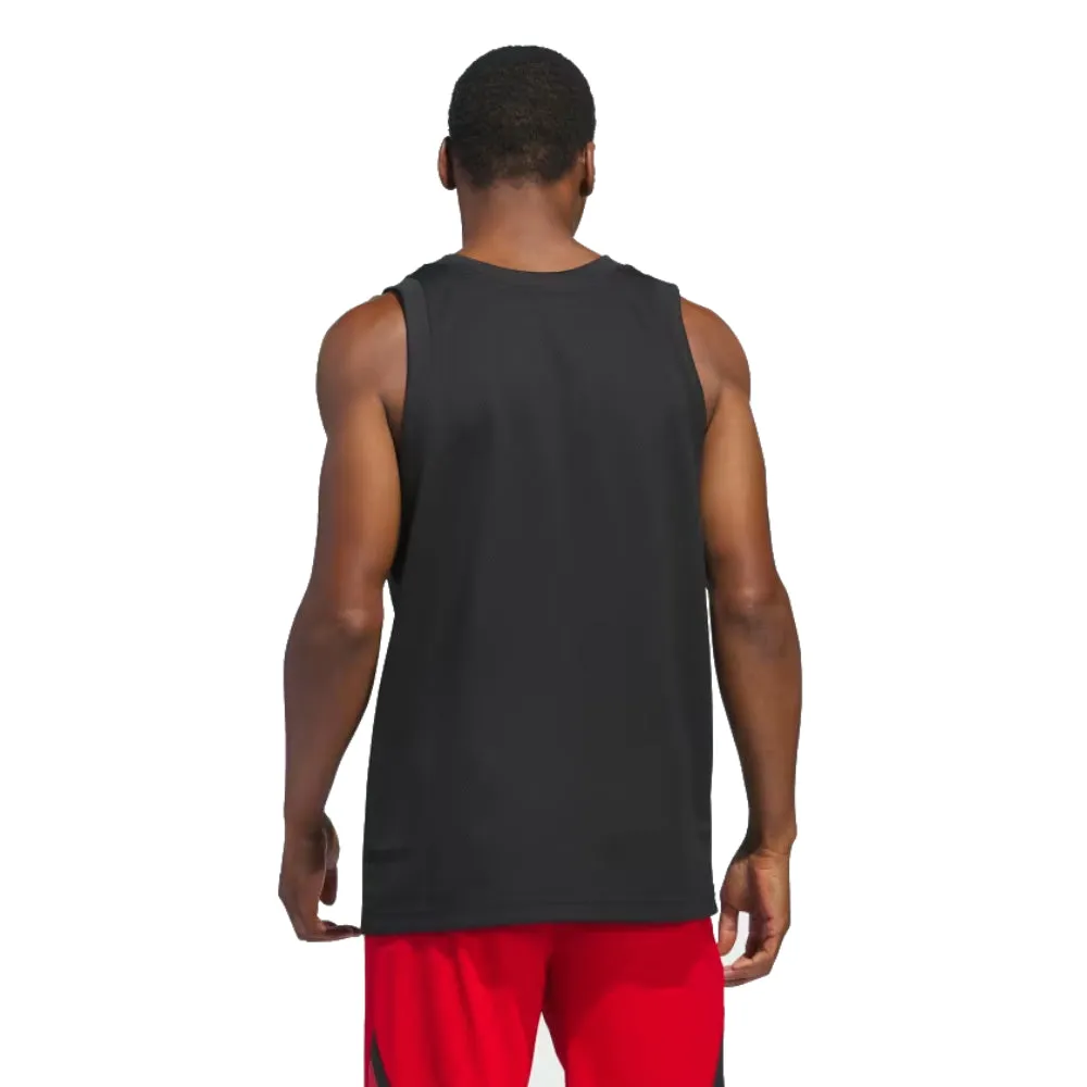 Adidas Men's Legends Tank Top (Black/White)