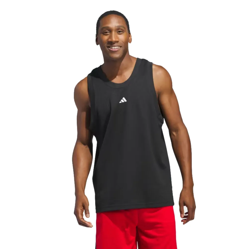 Adidas Men's Legends Tank Top (Black/White)