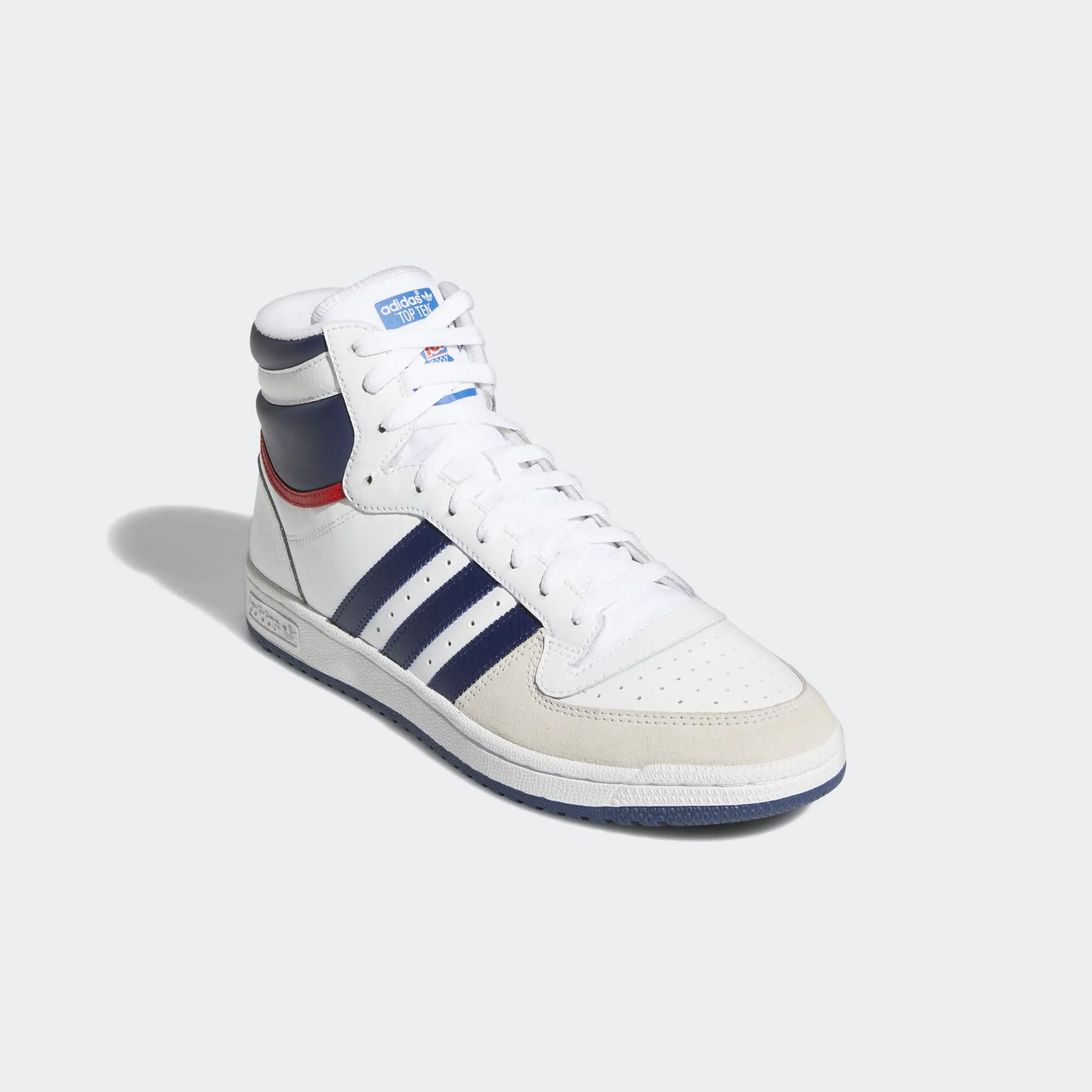 Adidas Top Ten RB White Navy Red