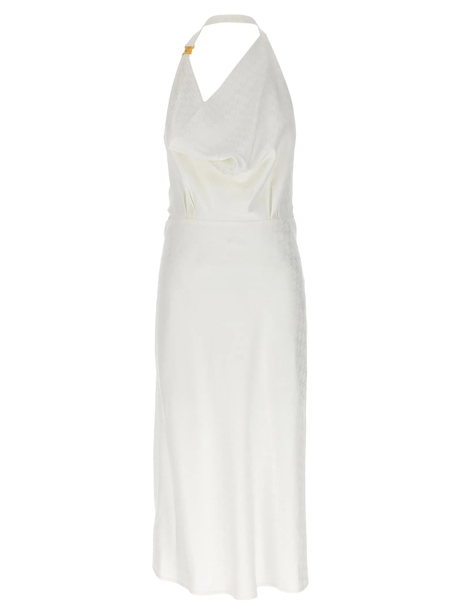 All Over Logo Dress Dresses White