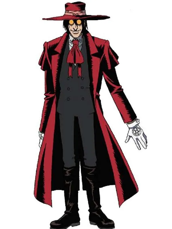 Alucard Hellsing Halloween Costume Red Coat | Buy Alucard Coat