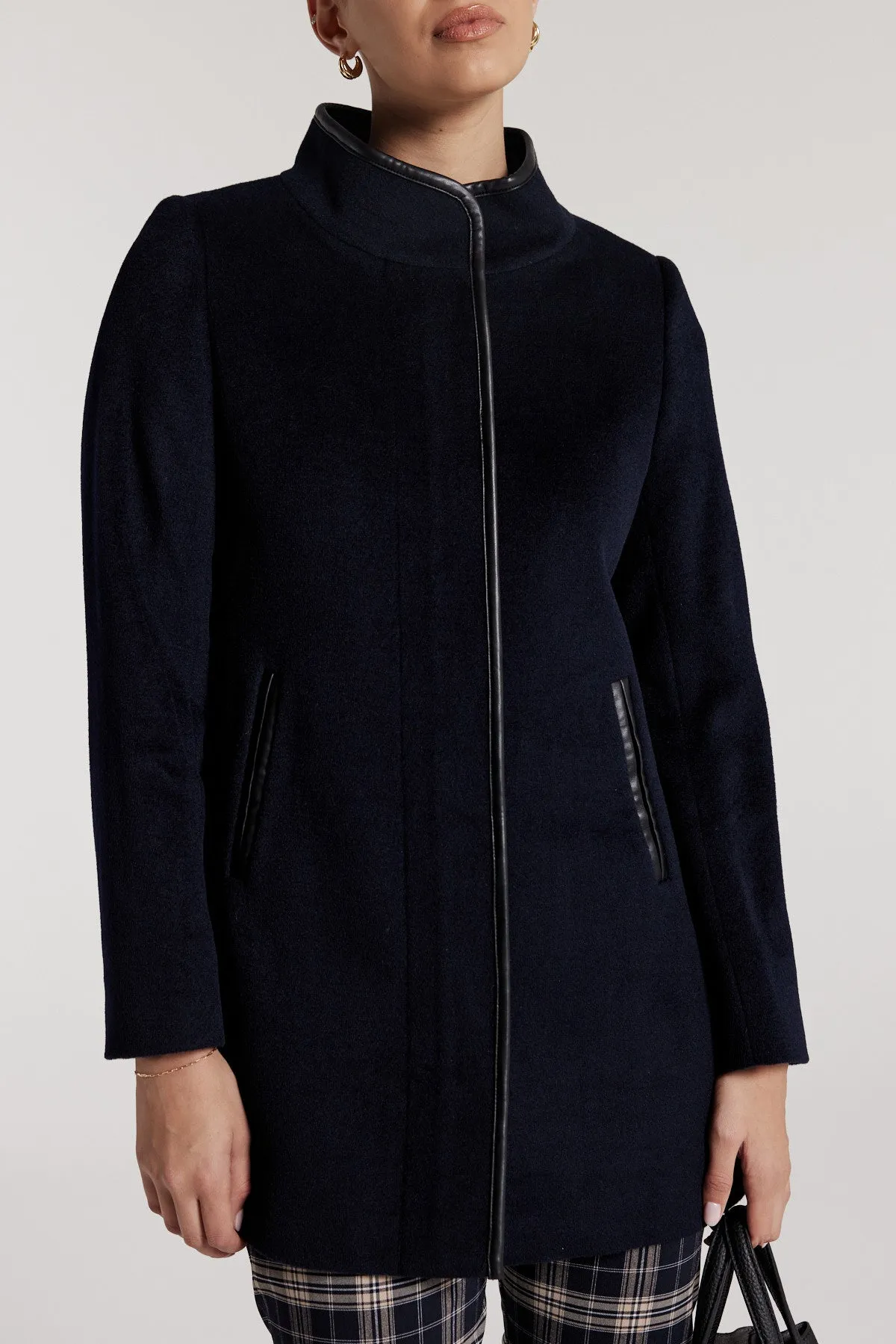 Antibes Coat - Navy