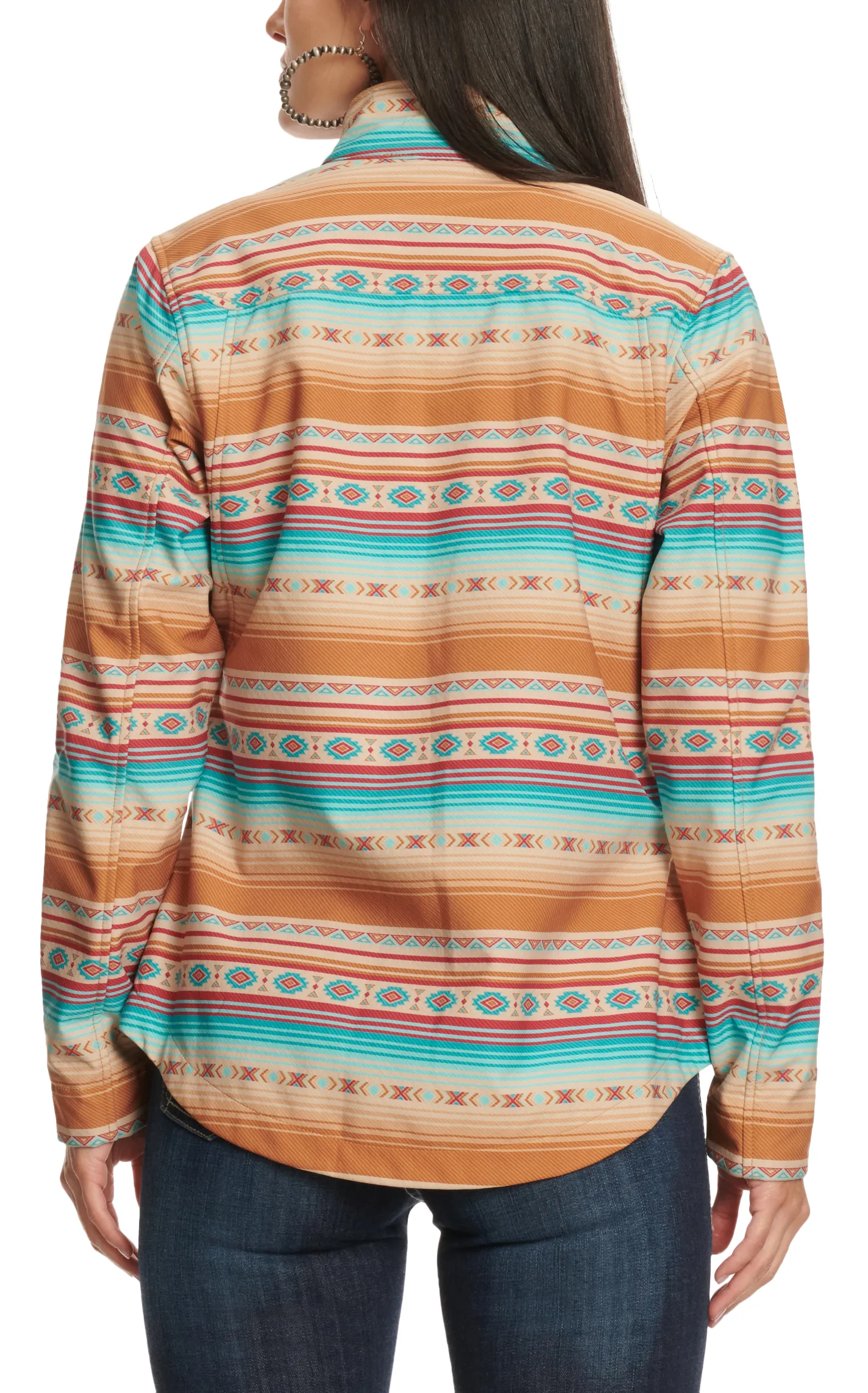 Ariat Women's Crius Colorful Serrano Aztec Print Team Softshell Jacket