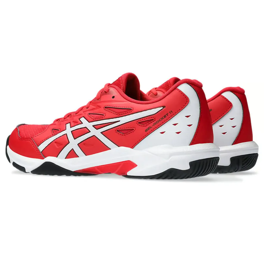 ASICS Men's Gel-Rocket 11 Badminton Shoe (Classic Red/White)