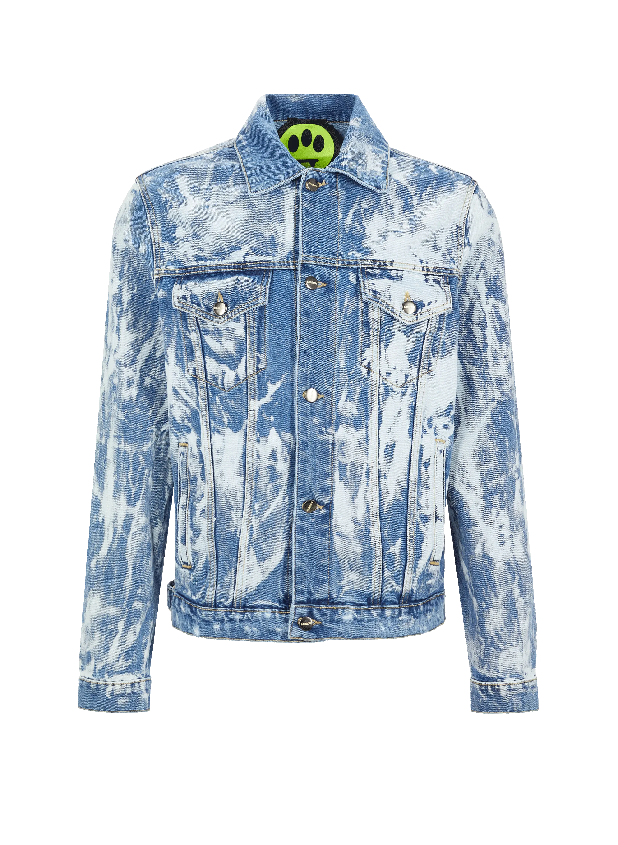 BARROW  Faded denim jacket - Multicolour