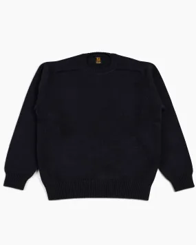 Batoner Heavy Weight Cashmere Crew Black