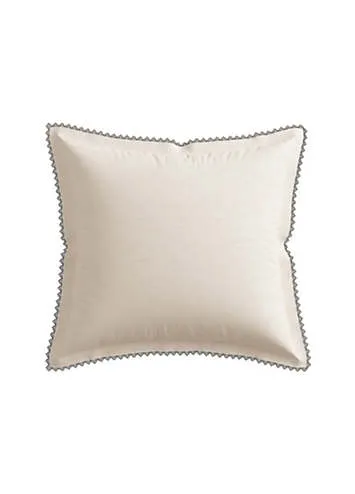 Bedeck Of Belfast Umma 100% Cotton Sateen 200 Thread Count Pair of Square Pillowcases | Kaleidoscope