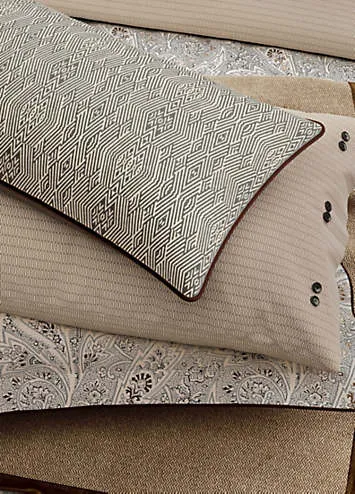 Bedeck Of Belfast Umma 100% Cotton Sateen 200 Thread Count Pair of Standard Pillowcases | Kaleidoscope