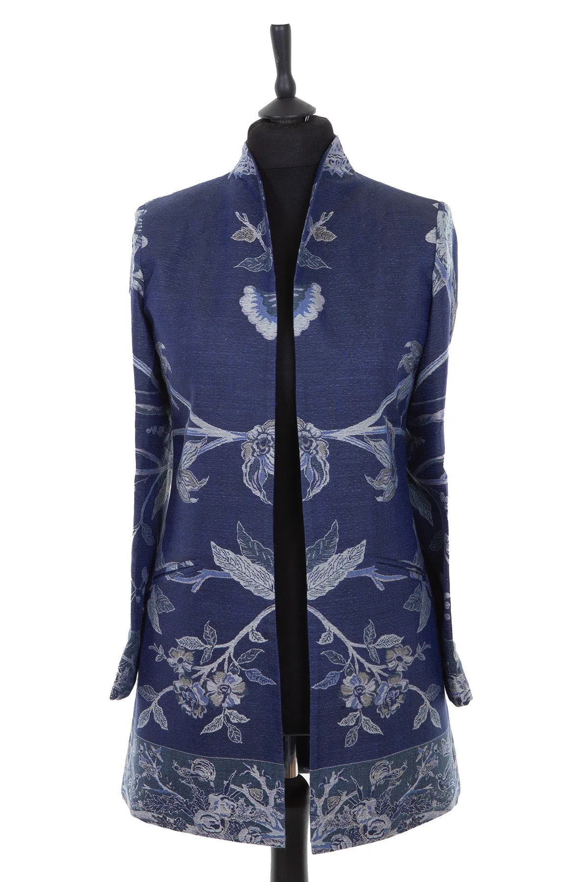 Bhumi Jacket in Electric Navy