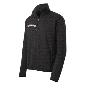 Black Woods Mens Sweater Fleece Jacket