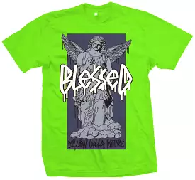 Blessed Angel - Ghost Electric Green T-Shirt