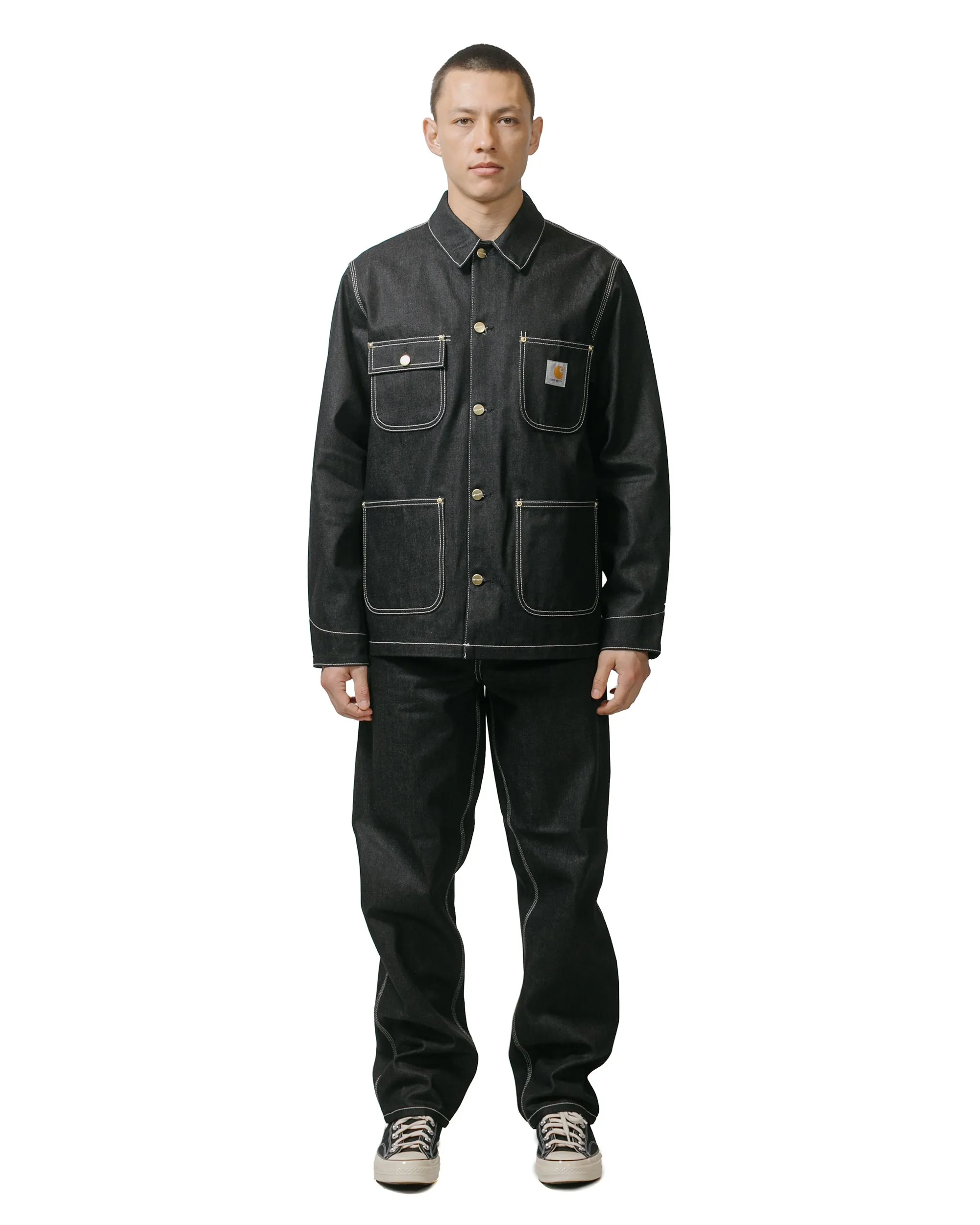 Carhartt W.I.P. OG Chore Coat Denim Black Rigid