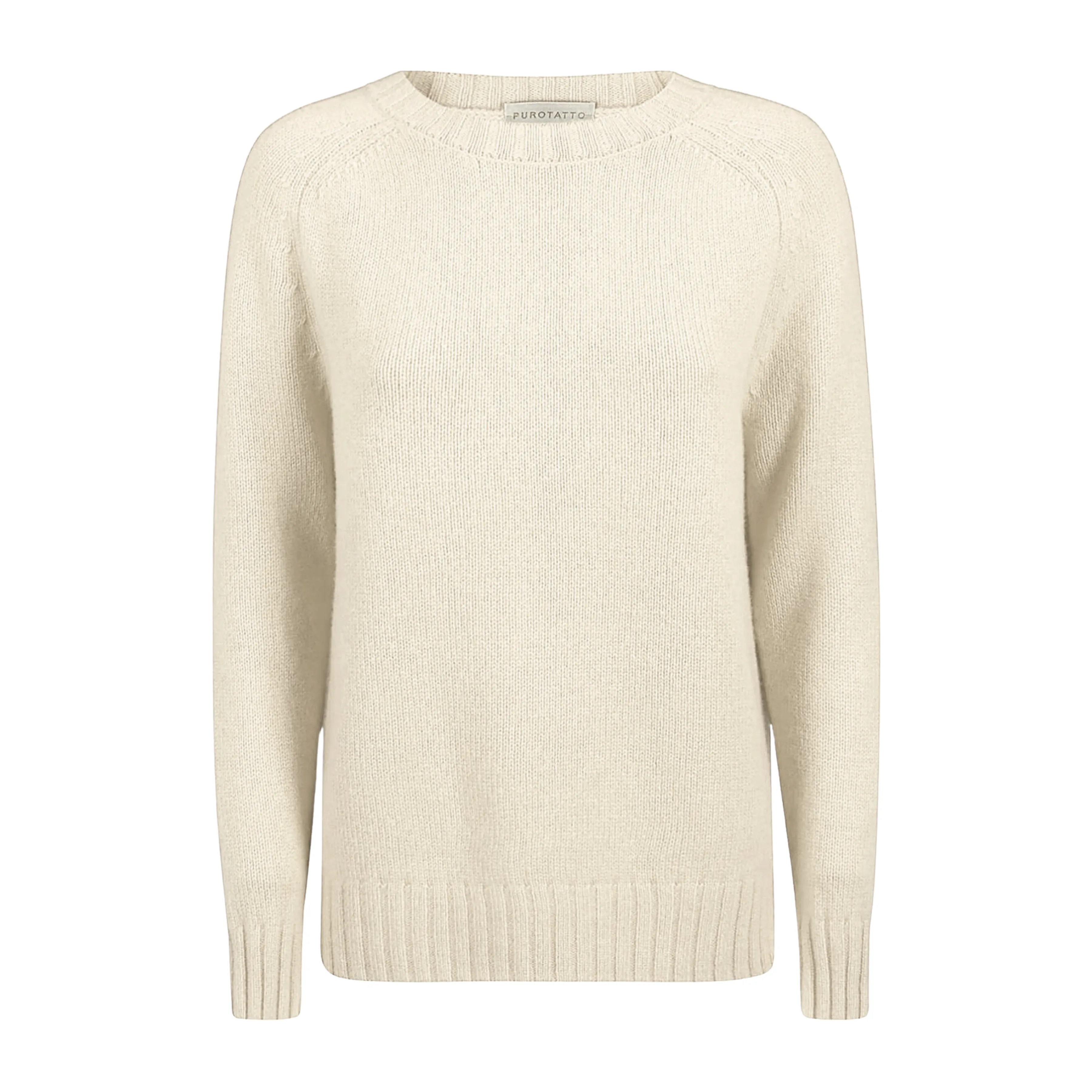 Cashmere Crewneck Sweater - Ivory