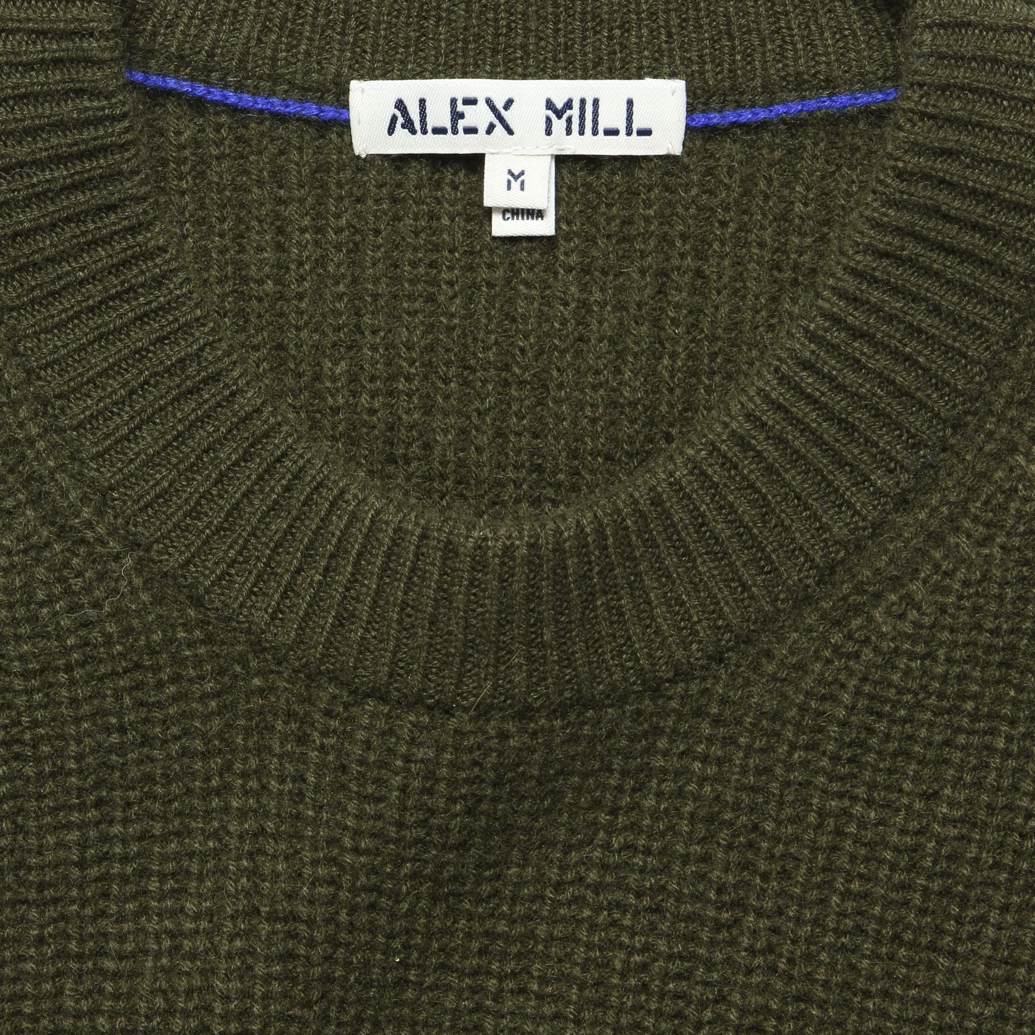 Cashmere Jordan Sweater - Deep Olive