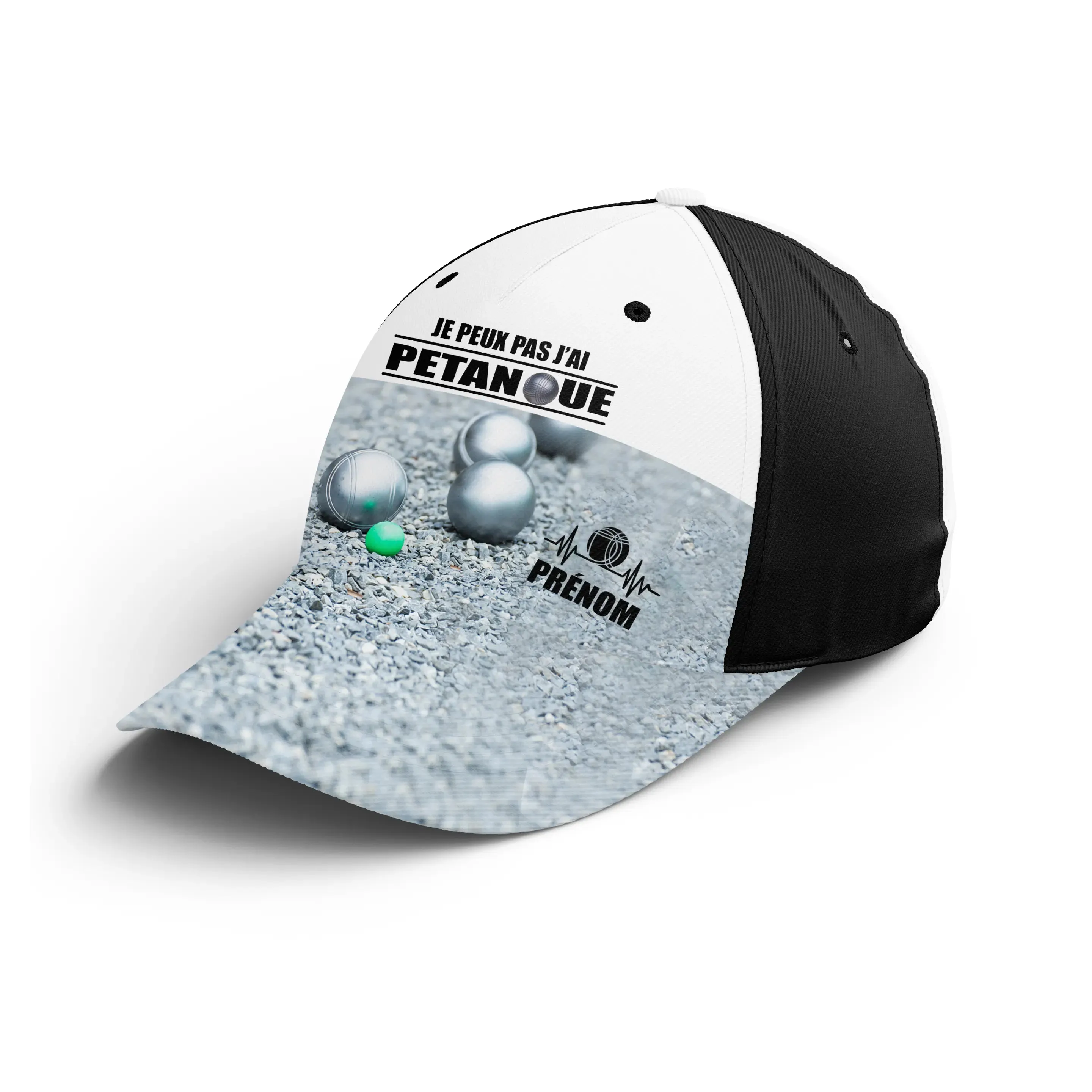 Casquette Performance Pétanque, Cadeau Personnalisé Bouliste, Boule De Pétanque, Je Peux Pas J'ai Pétanque - CT14072321