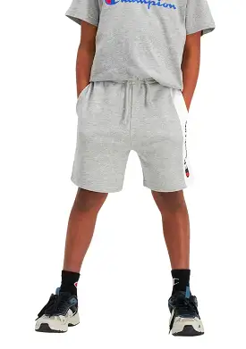 Champion Junior Boys French Terry Panel Shorts <BR> KVUNN A3R