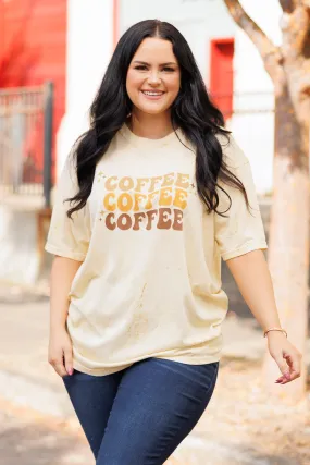 Comfort Colors: Triple Shot Espresso Tee, Citrine