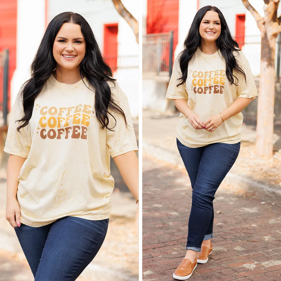 Comfort Colors: Triple Shot Espresso Tee, Citrine