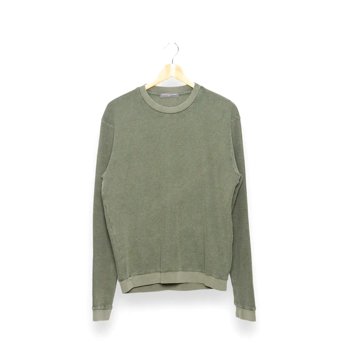 Daniele Fiesoli Wafer Crewneck DF 7181 443 cactus