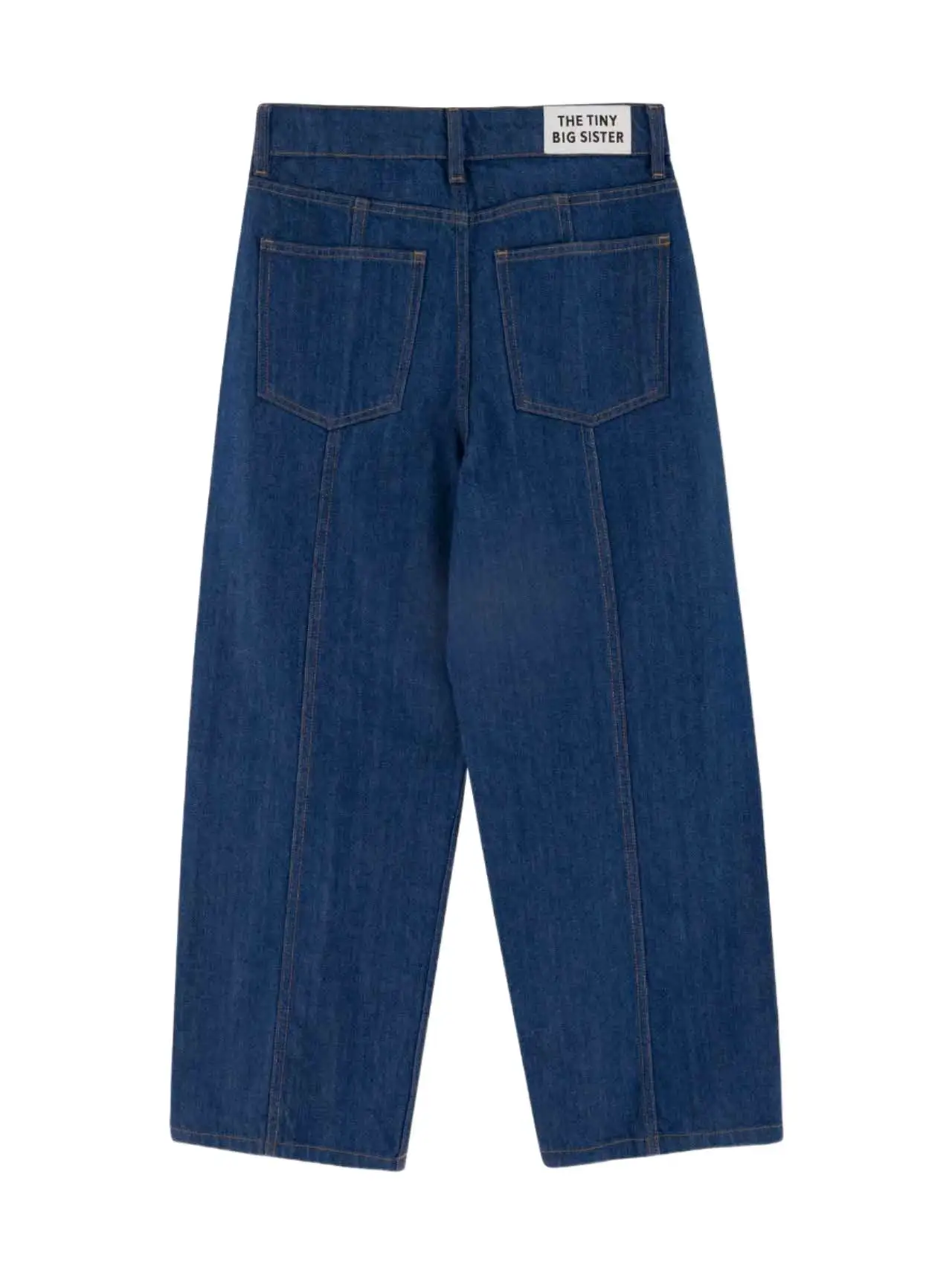 Deep Indigo Berta Denim Cutlines Trousers