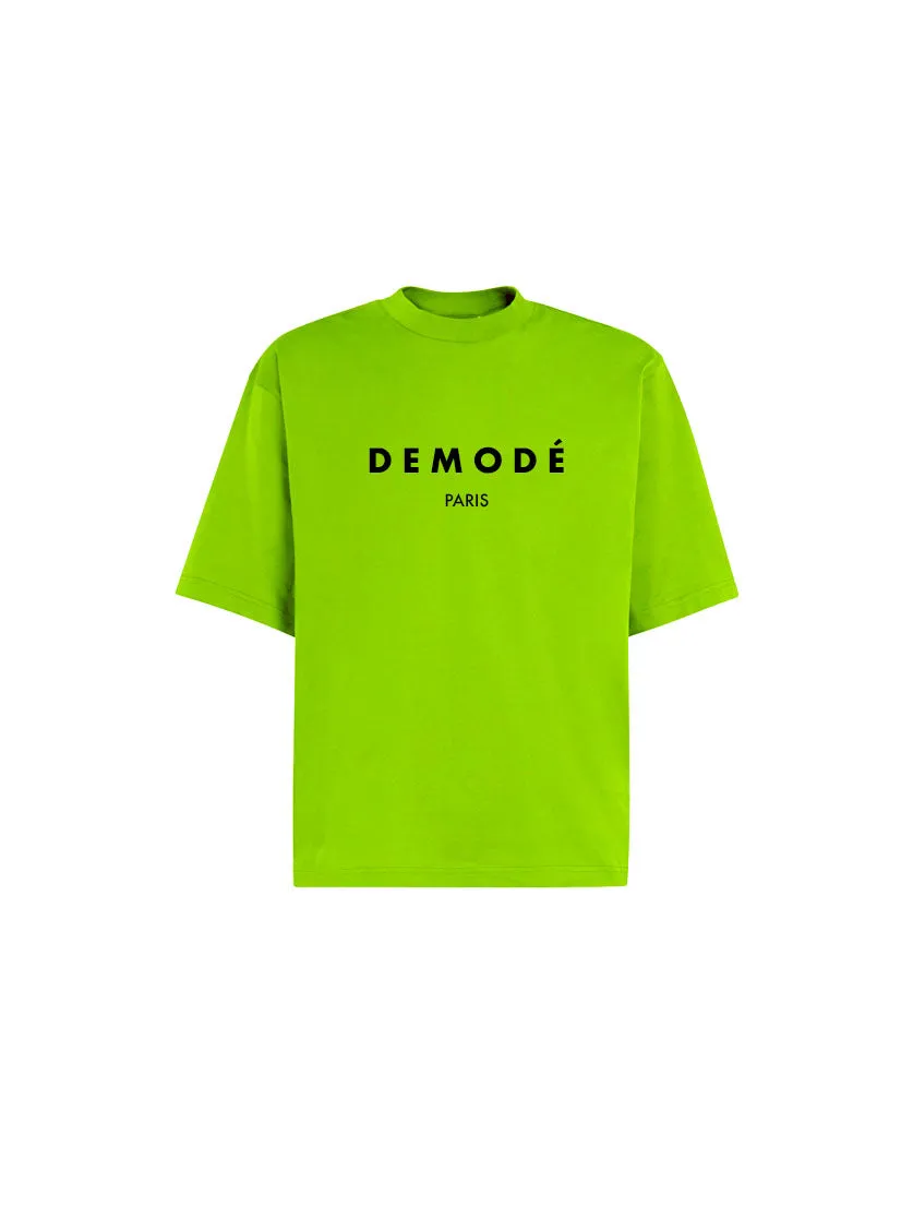 DEMOD LOGO T-SHIRT IN GREEN