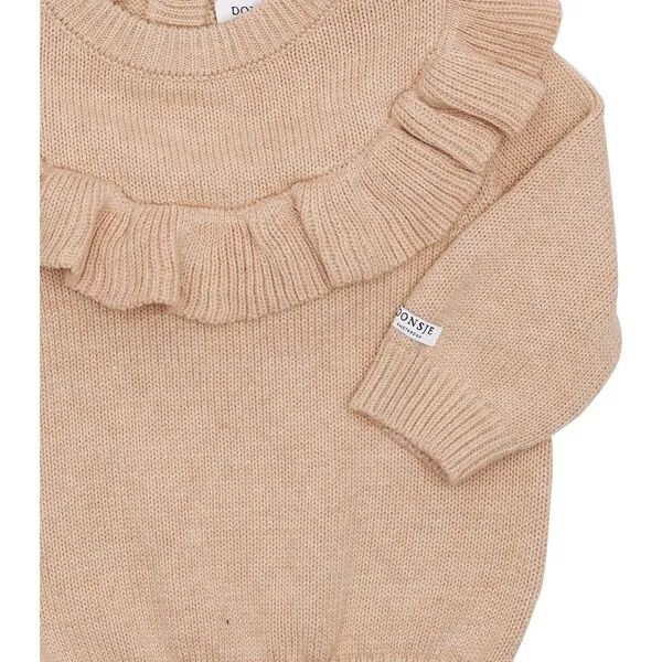 Donsje Amsterdam Mare Sweater, Light Coral Melange