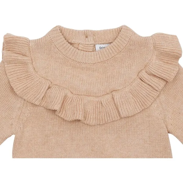 Donsje Amsterdam Mare Sweater, Light Coral Melange