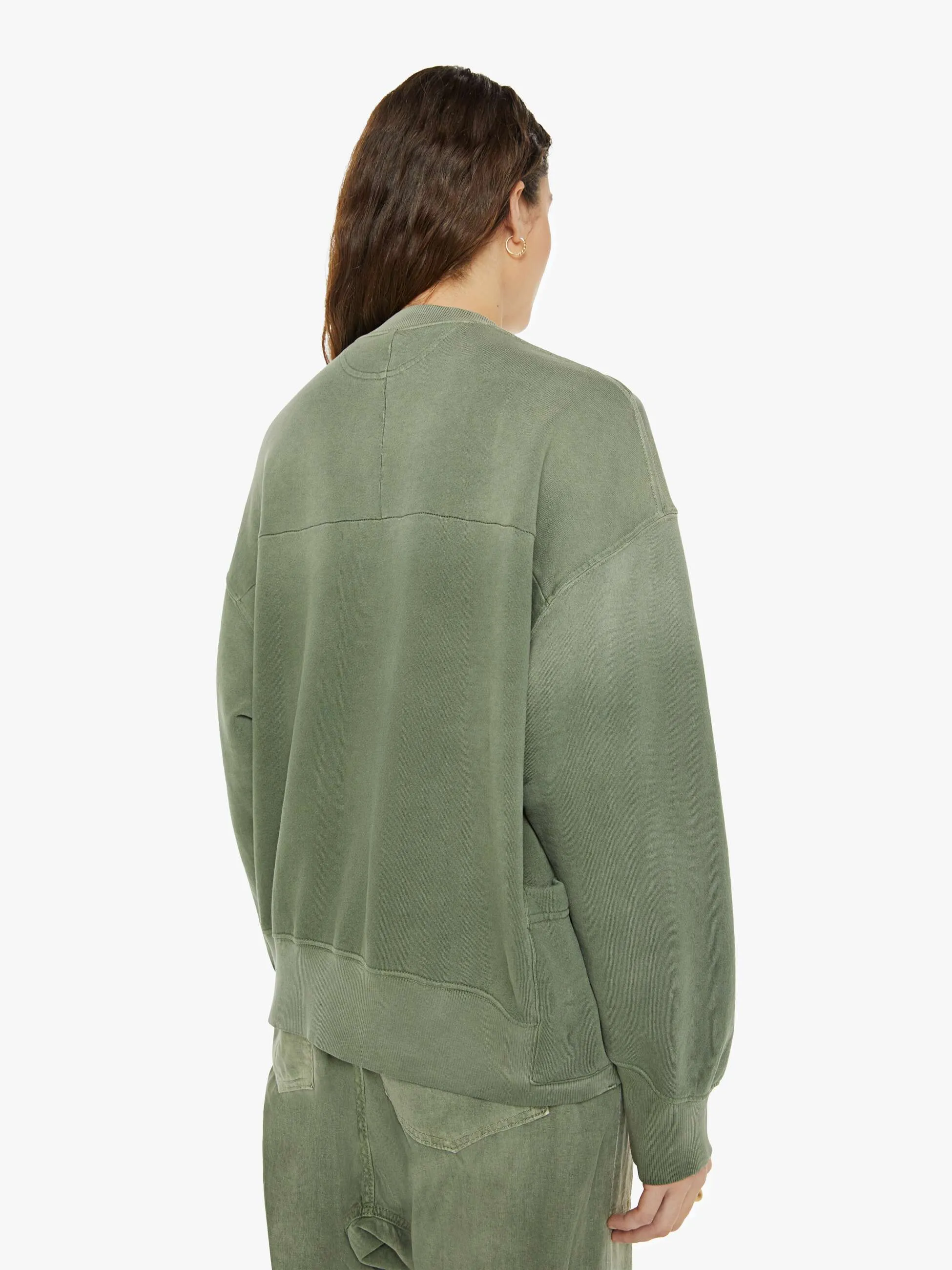 Dr. Collectors Relax French Terry Sweatshirt - Olive Army