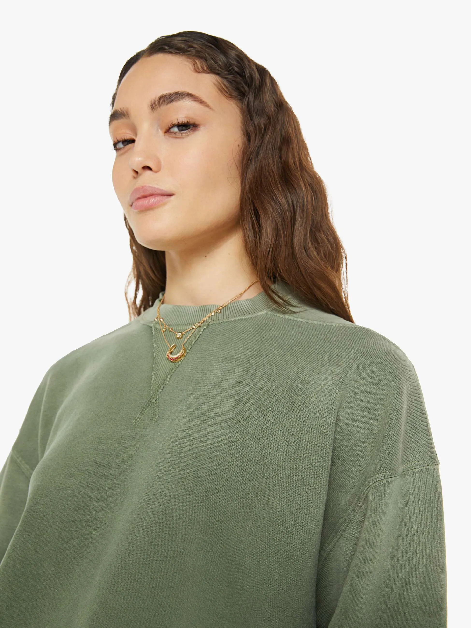 Dr. Collectors Relax French Terry Sweatshirt - Olive Army