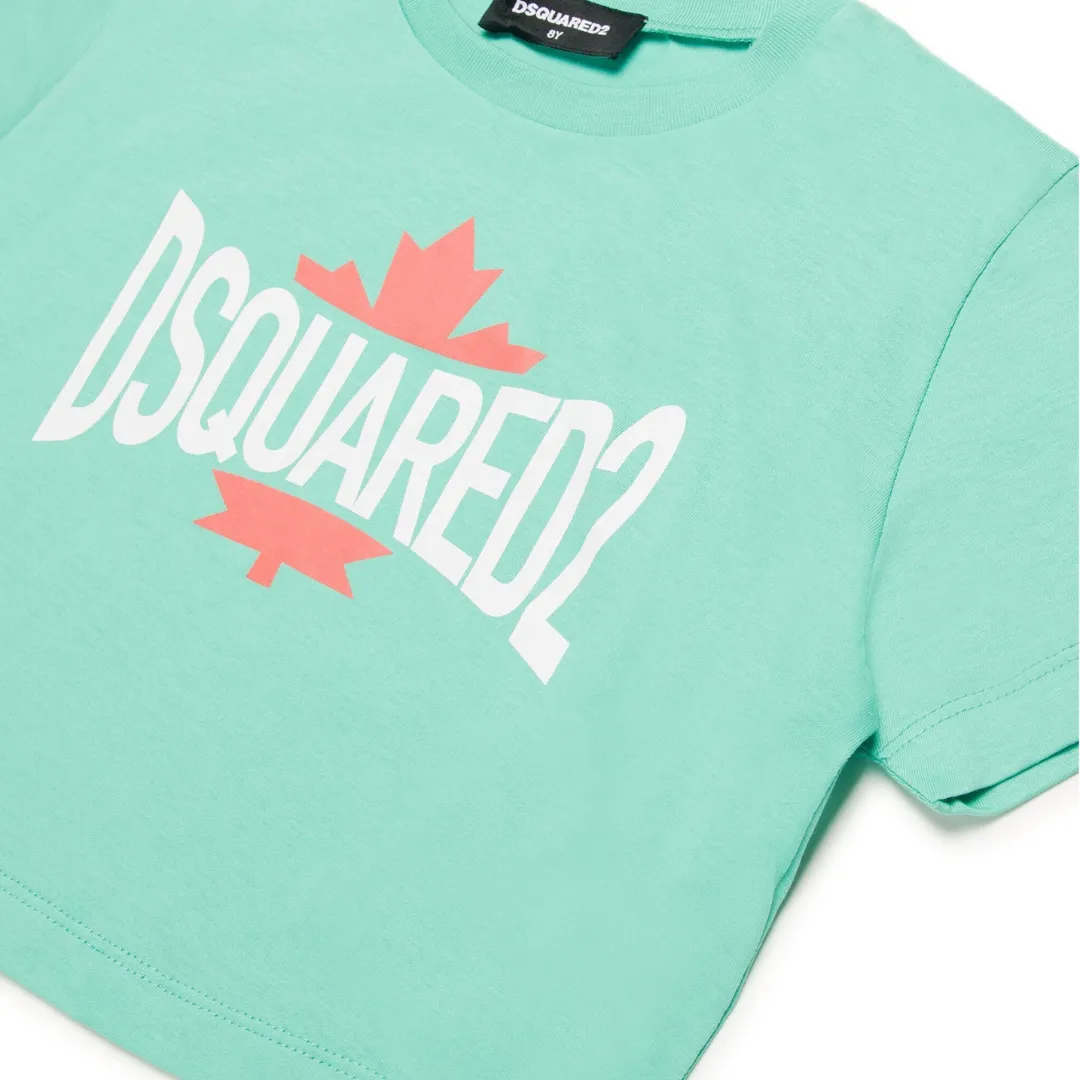 Dsquared T-Shirt Logo Green