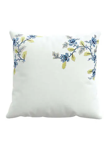 Enys Garden 100% Cotton Sateen 200 Thread Count Pair of Square Pillowcases by Sanderson | Kaleidoscope