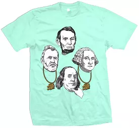 Faces of Money - Island Green T-Shirt