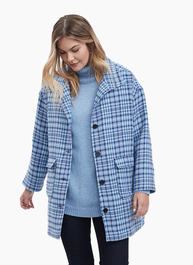 FDJ Plaid Coat