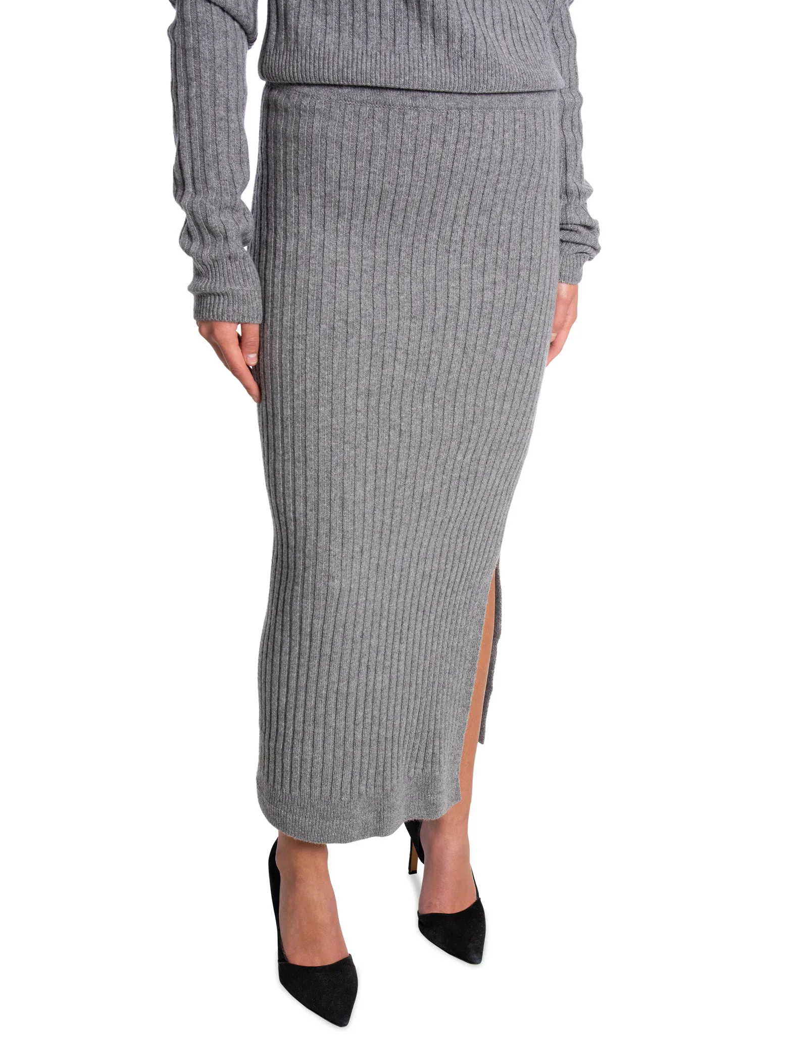 FILIPPA K KJOL RIB KNIT MID G