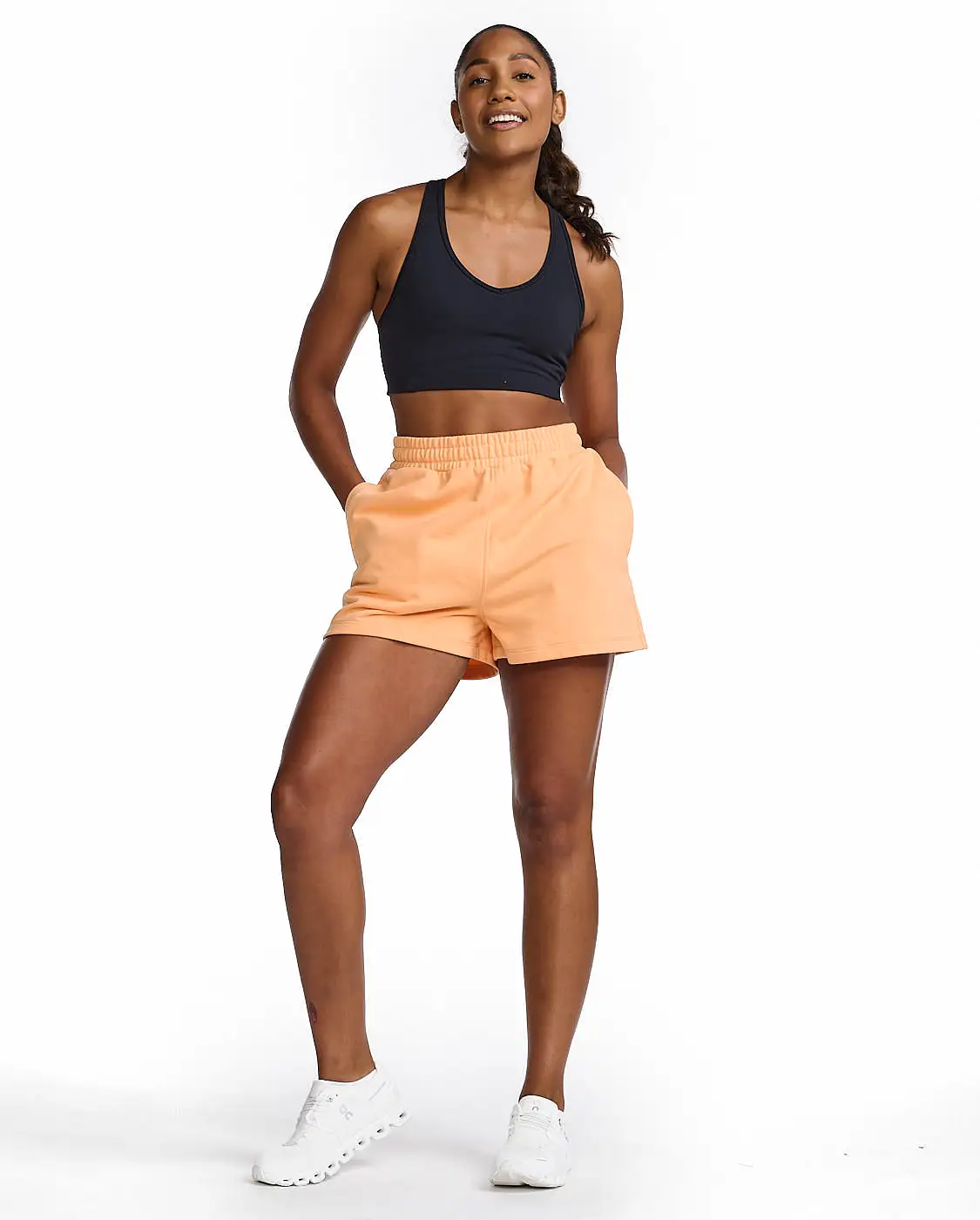 Form French Terry Shorts Peach