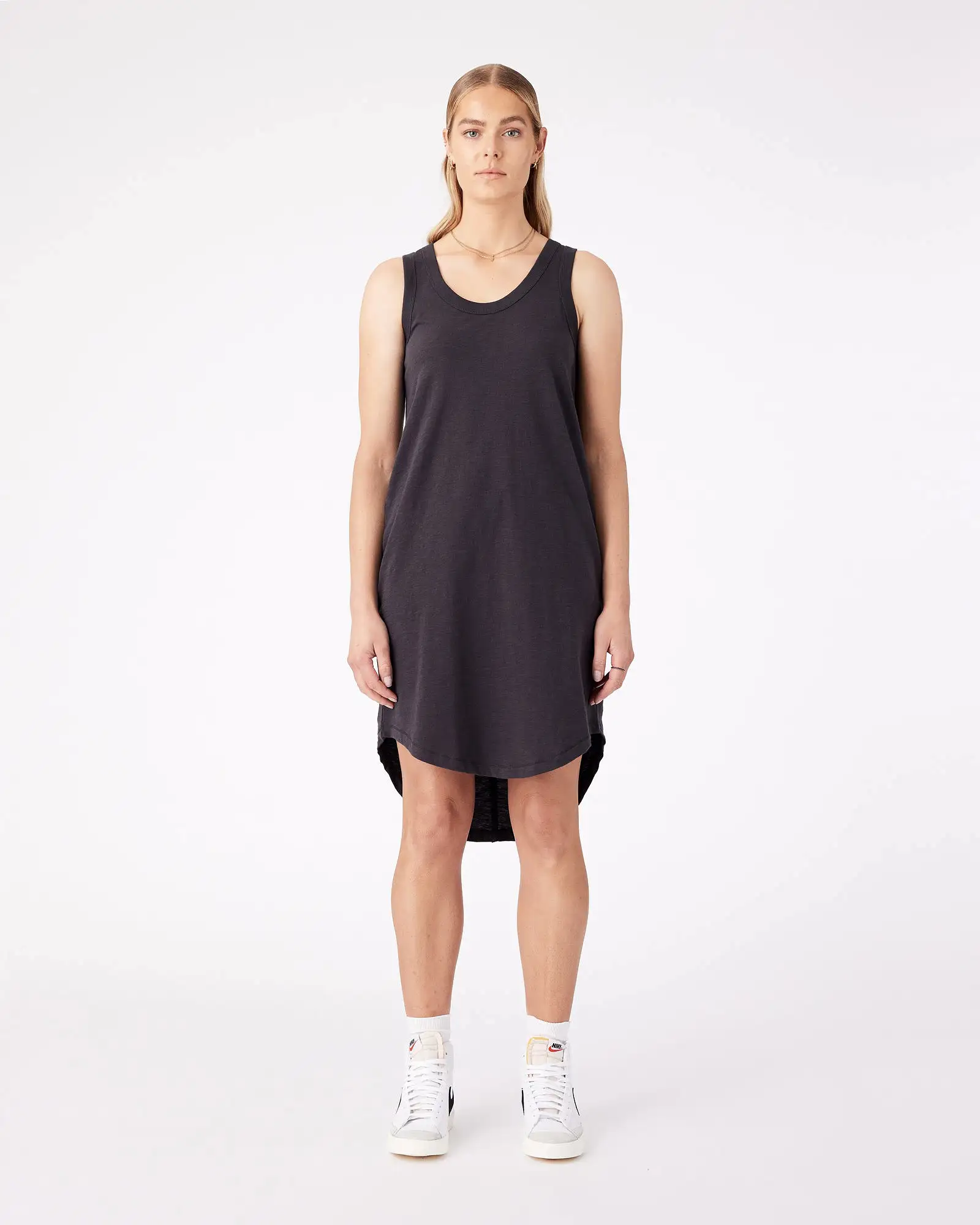 GISELLE DRESS - BLACK ROCK