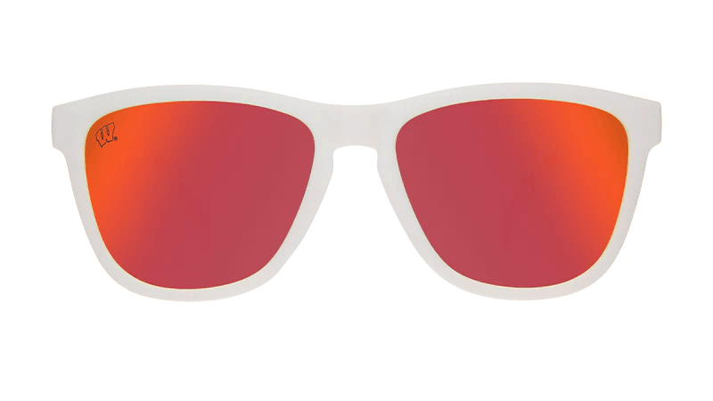 goodr OG Polarized Sunglasses Collegiate Collection - University of Wisconsin–Madison - Bucky Vision