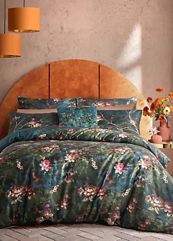 Graham & Brown Night Garden 100% Cotton Sateen 220 Thread Count Duvet Cover Set | Kaleidoscope