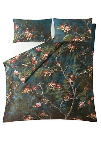 Graham & Brown Night Garden 100% Cotton Sateen 220 Thread Count Duvet Cover Set | Kaleidoscope