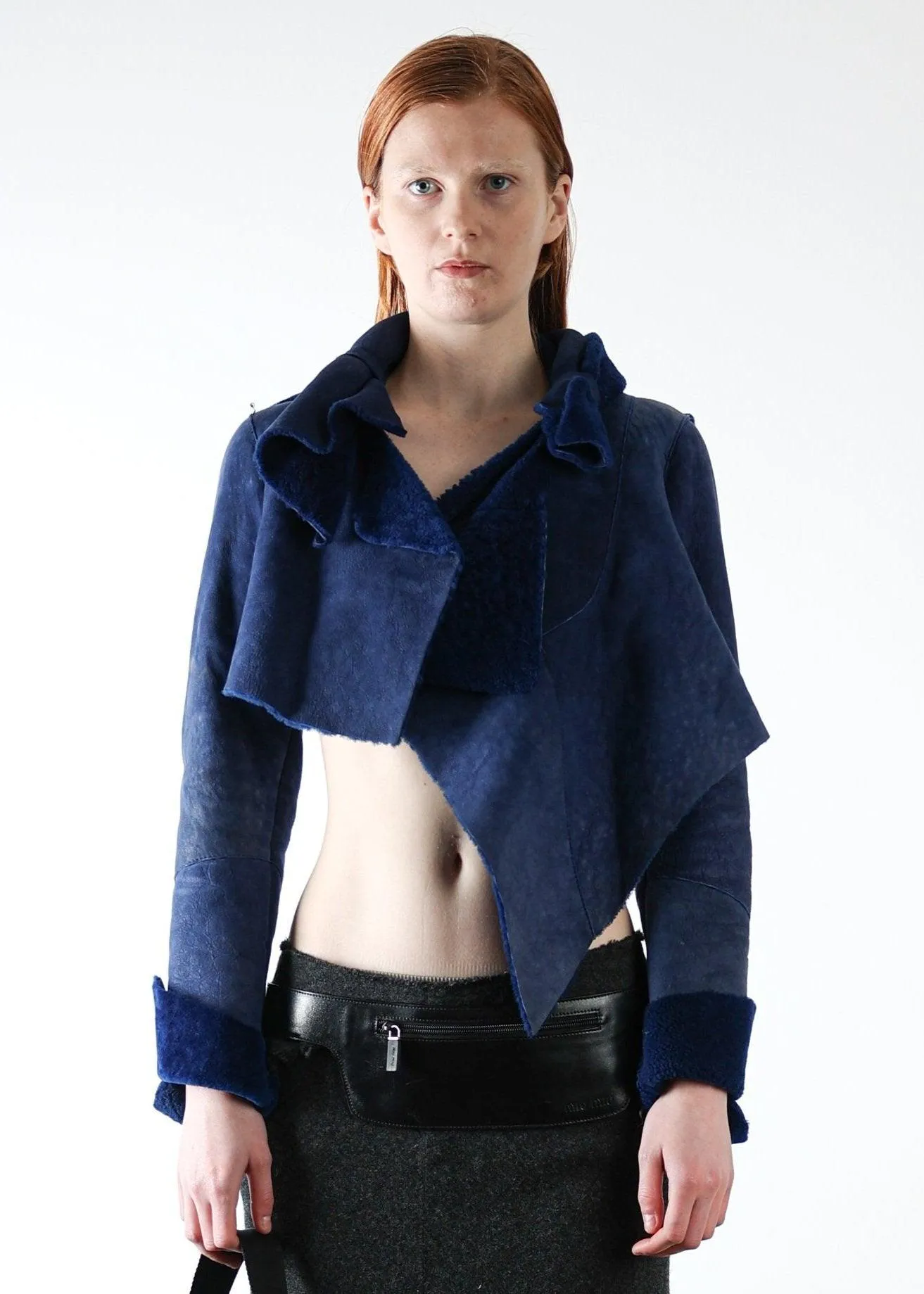 Helmut Lang Shearling Coat