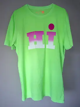 Hi! T-SHIRT NEON GREEN