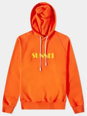 Hood Unisex Big Logo Hoodie Red Orange MRTWXJER010