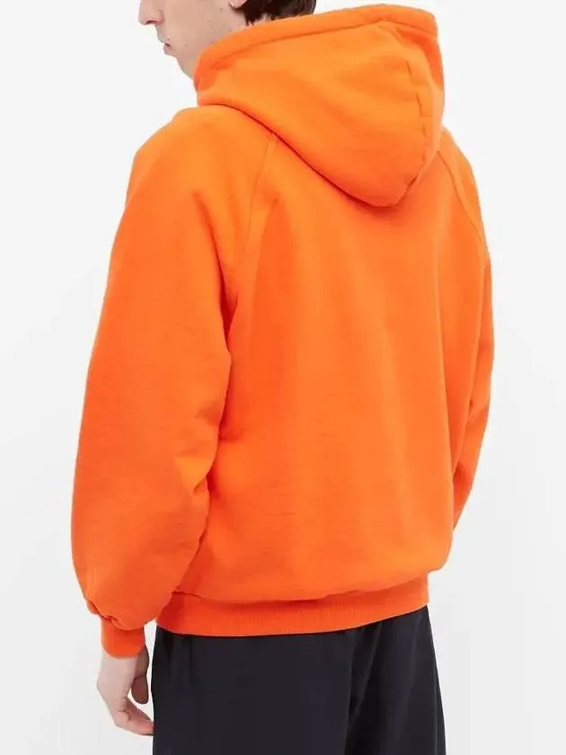 Hood Unisex Big Logo Hoodie Red Orange MRTWXJER010