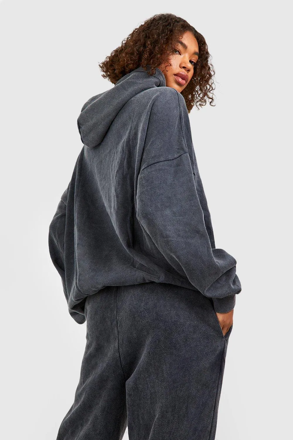 Hoodies & Sweatshirts | Tall Garment Dyed Oversized Hoodie | boohoo