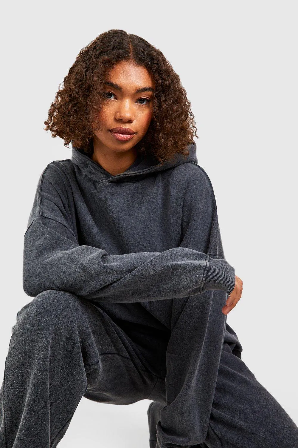 Hoodies & Sweatshirts | Tall Garment Dyed Oversized Hoodie | boohoo